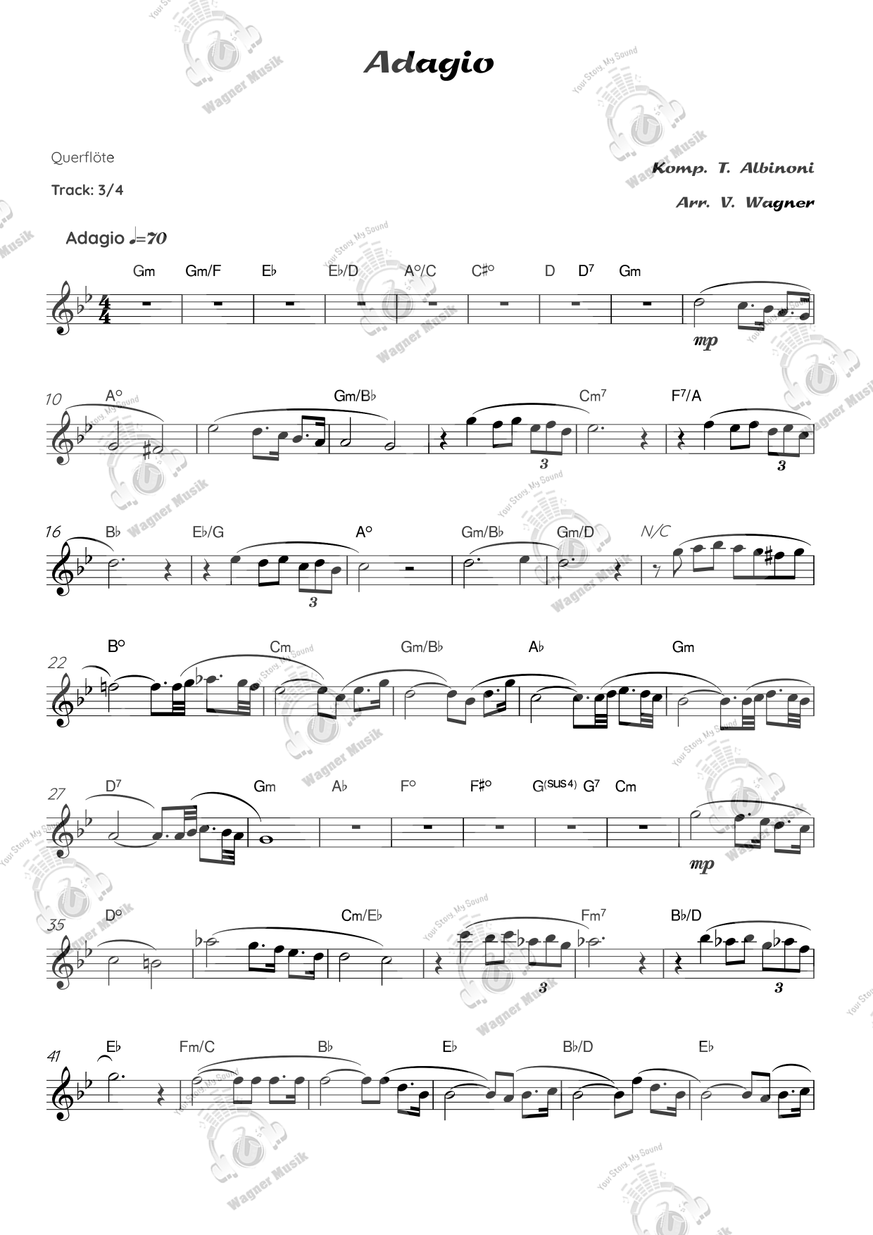 Noten - Ungarischer Tanz Nr. 1