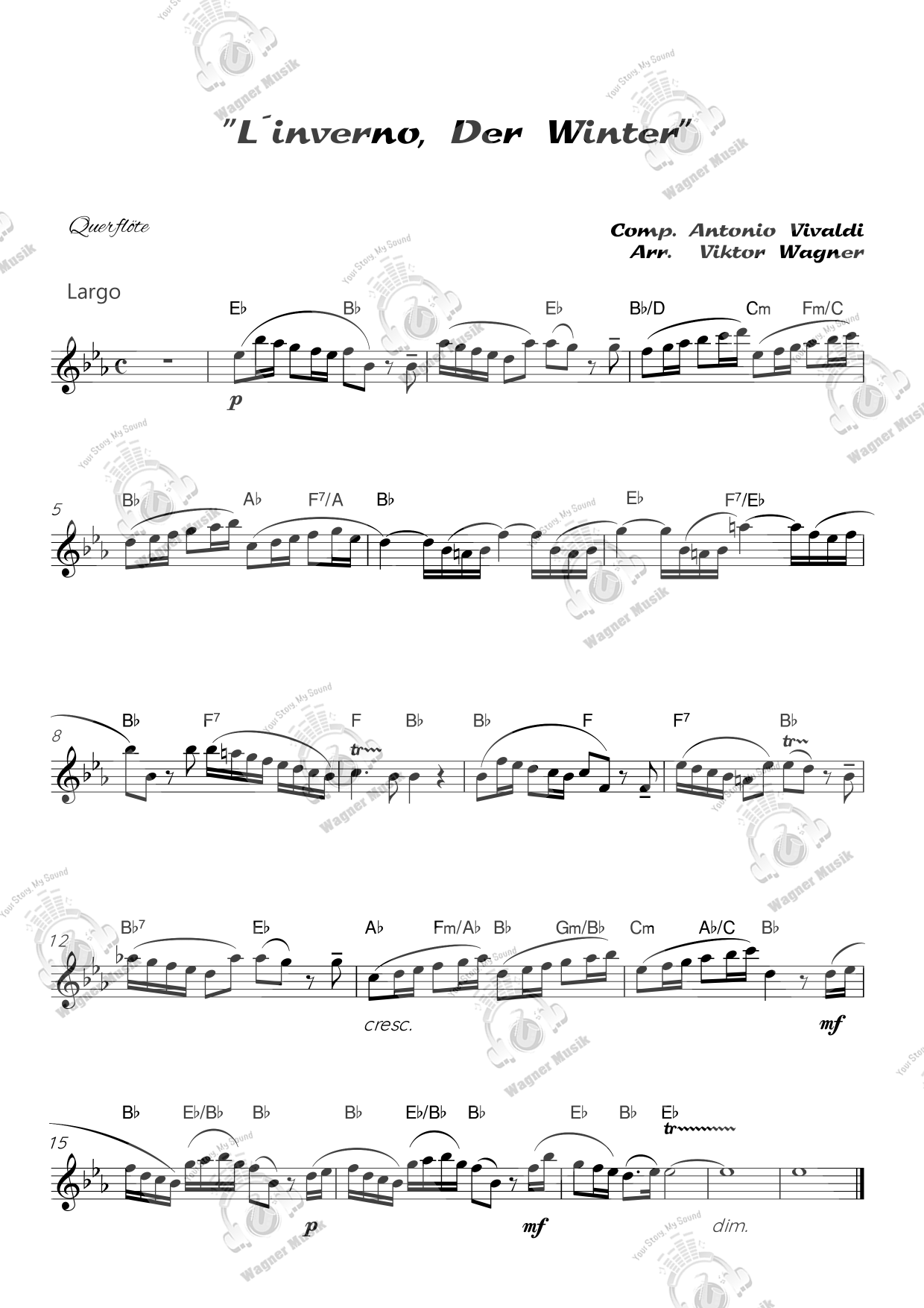 Noten - Der Winter