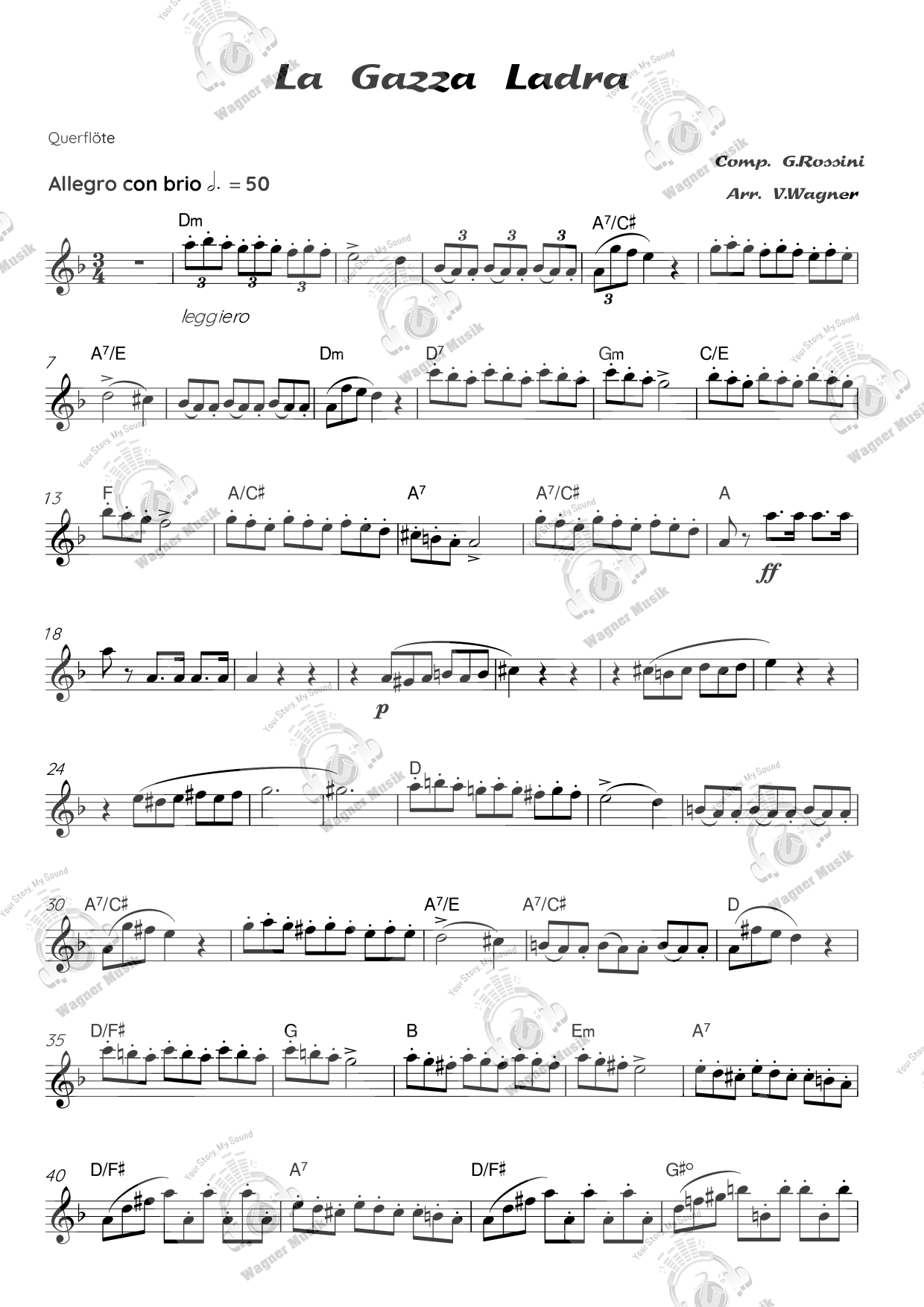 Noten - La Gazza Ladra